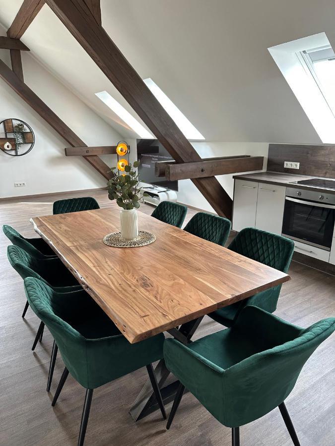 Dachterrassenwohnung Katharinenschule Eisenach Kültér fotó